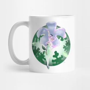 Fairy holding a flower Mug